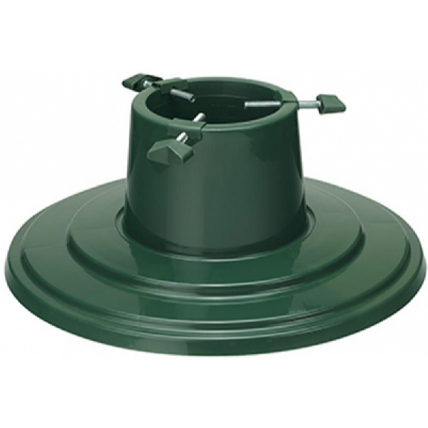 MagicHome Stojan na stromček, plastový, 39 cm, zelený