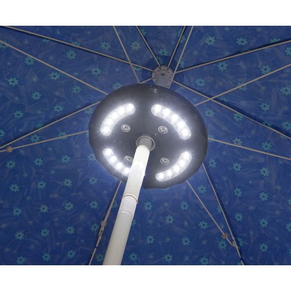 Garden King Osvetlenie pre slnečník 24LED priemer 20 cm