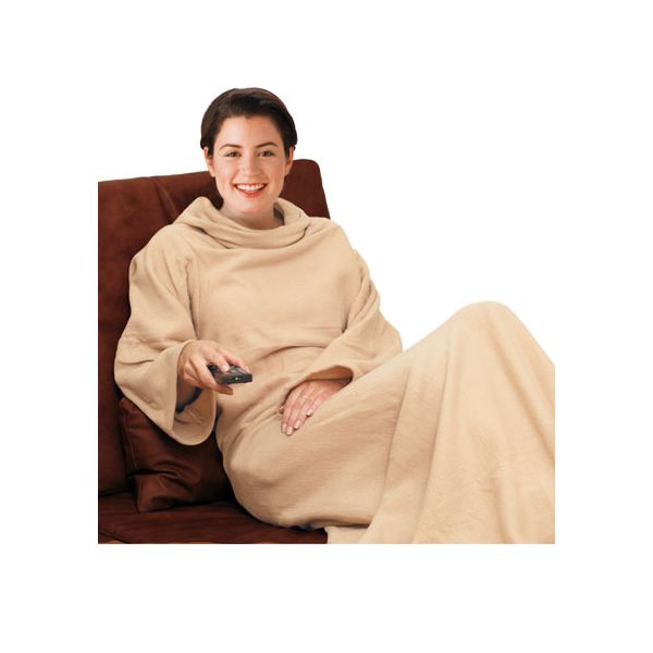 HomeLife Televízne vrece s predĺženými rukávmi béžová