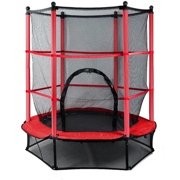 Fitness King Trampolína DELUXE MINI 140 cm + ochranná sieť