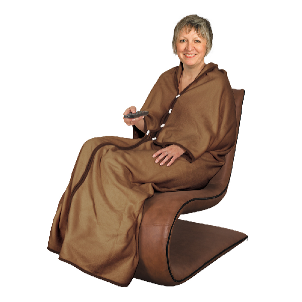 HomeLife Televízne vrece hnedá