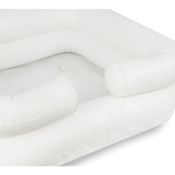 HomeLife Nafukovacie umývadlo na umývanie vlasov 56 x 18 x 52 cm