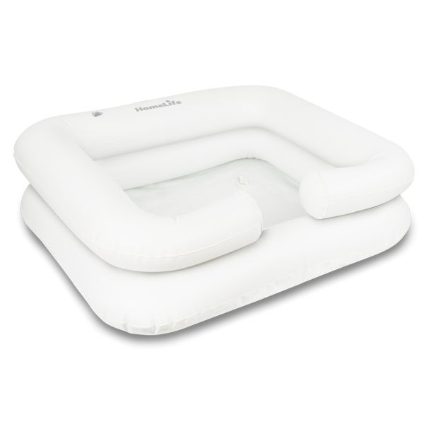 HomeLife Nafukovacie umývadlo na umývanie vlasov 56 x 18 x 52 cm