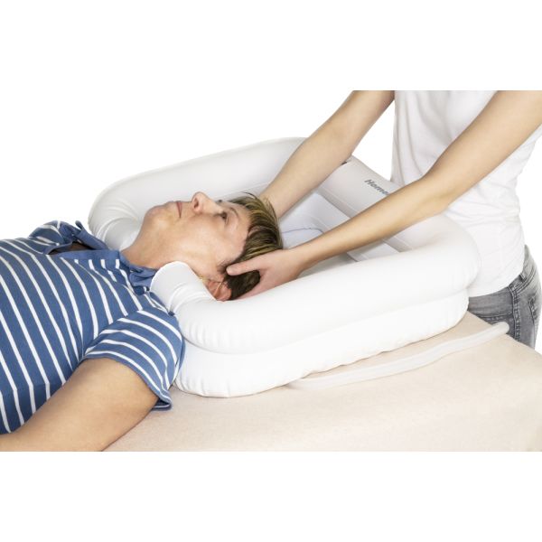 HomeLife Nafukovacie umývadlo na umývanie vlasov 56 x 18 x 52 cm