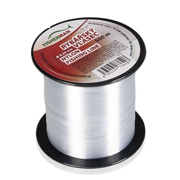Fisherman Rybársky vlasec 500 m 0,25 mm 6,8 kg FRV-500