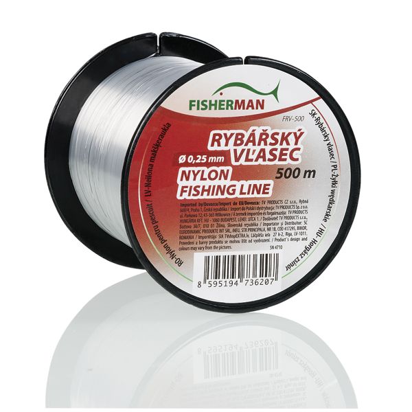 Fisherman Rybársky vlasec 500 m 0,25 mm 6,8 kg FRV-500