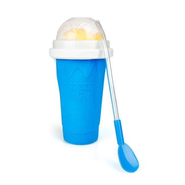 De Gusto Výrobník ľadovej drte modrý