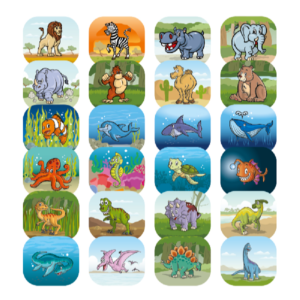 Kids World Fotoprojektor detský 2v1 Zvieratka